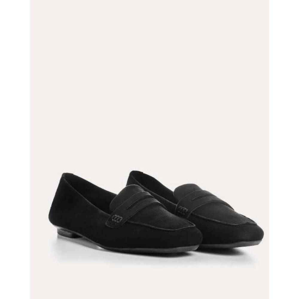 NEW REQINS women's hema peau loafer in noir